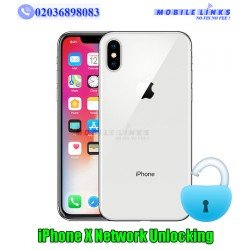 iPhone X Network Unlocking Repair (Depend on Network)